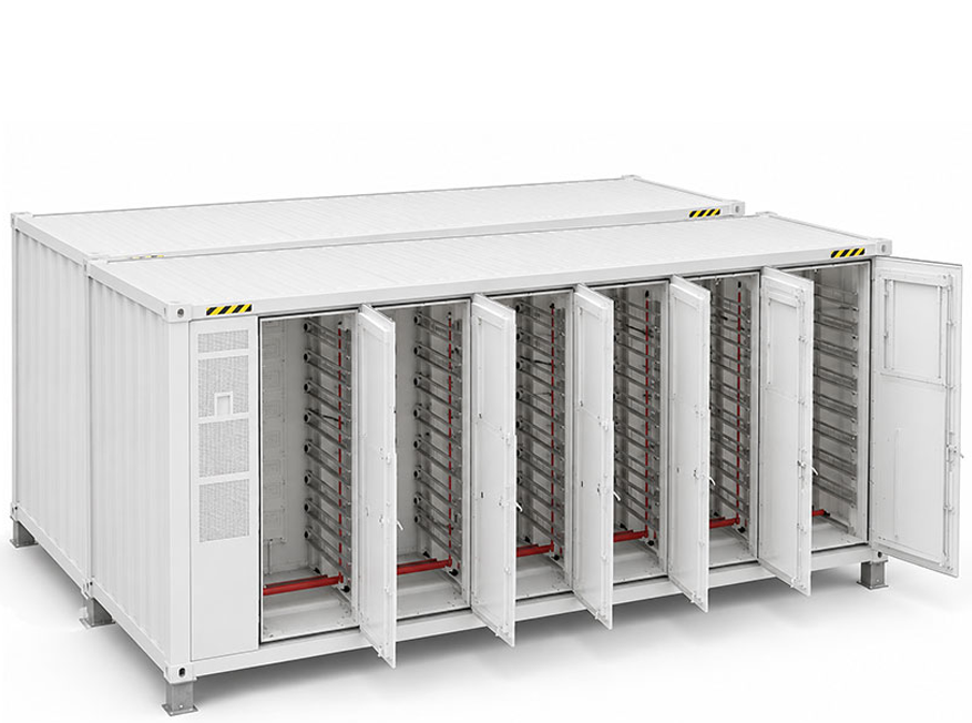 Battery energy storage system modular container for industrial power infrastructure